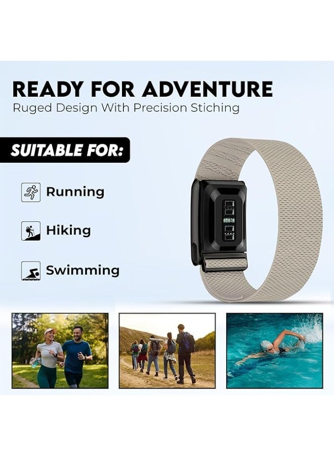 Ultra-soft Nylon Sport Band Compatible with WHOOP 5.0, One, Peak, and Life | Breathable, Durable & Secure Fit Strap | NOT for Gen 4 - Image 2